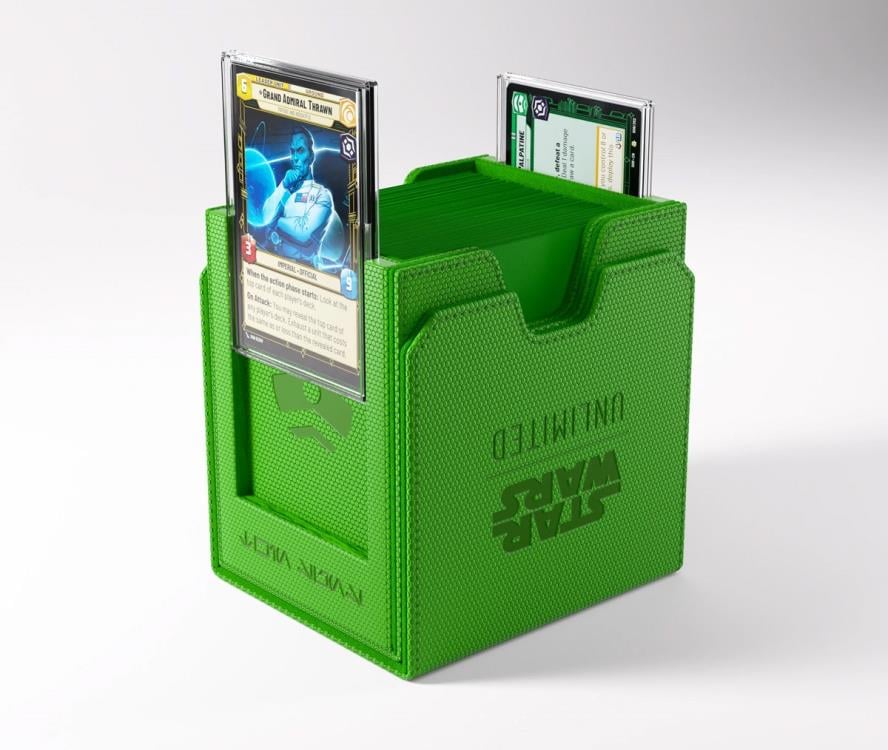 Gamegenic Star Wars: Unlimited Twin Suns Green Deck Pod in Hexafyber Material - View 20