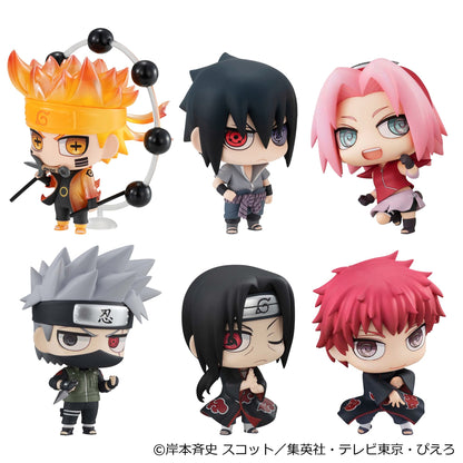 MegaHouse Naruto: Shippuden Chimi-Mega Mascot Collection 1 Box of 6 Random Figures - View 3