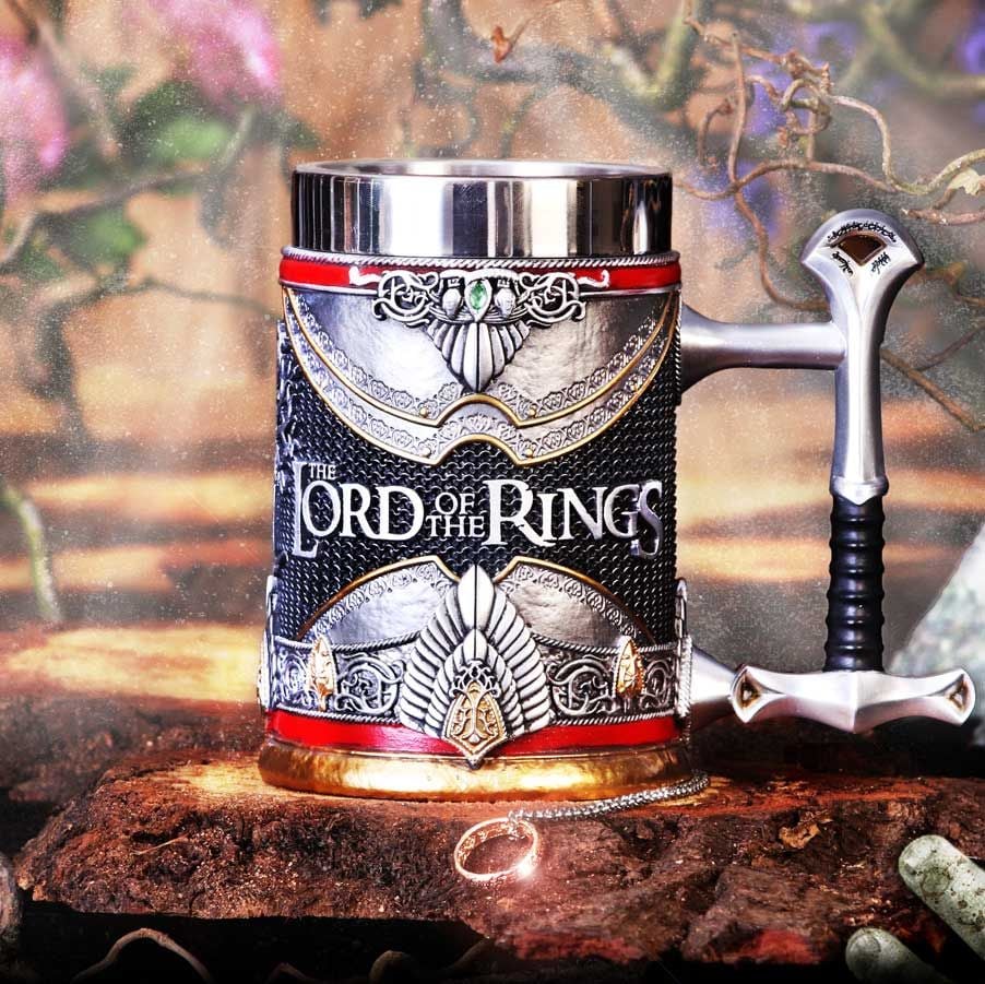 Nemesis Now The Lord of the Rings Aragorn Tankard (6.1-Inch Resin and Steel) - View 10