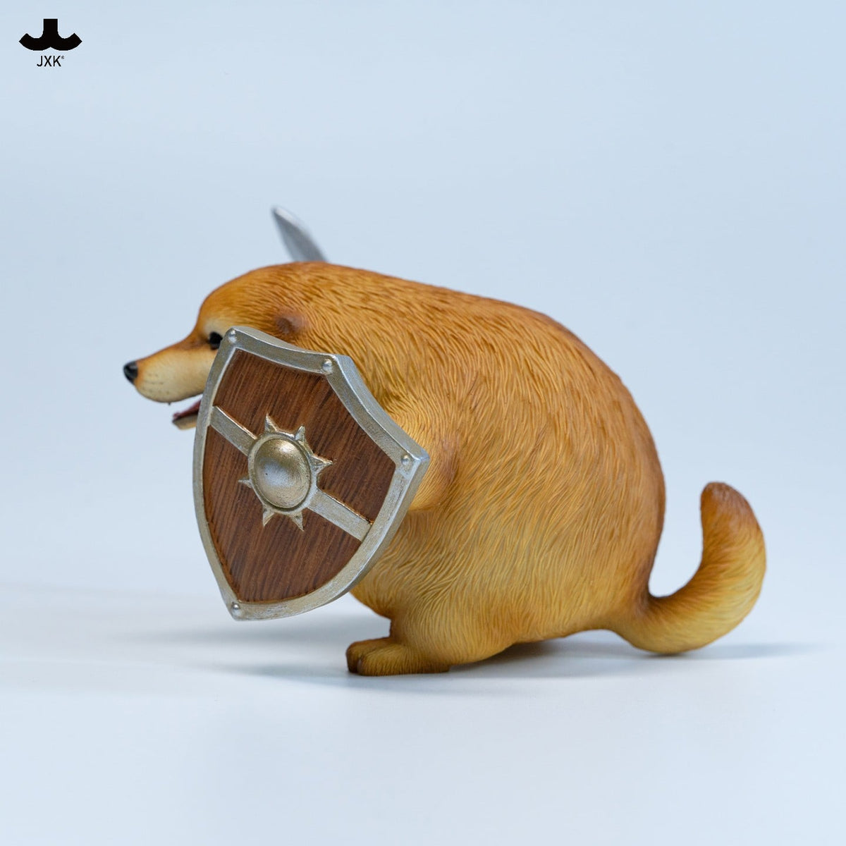 JxK.Studio Sword and Shield Dog (Ver. 2.0) 3.9-Inch Resin Figure - View 9