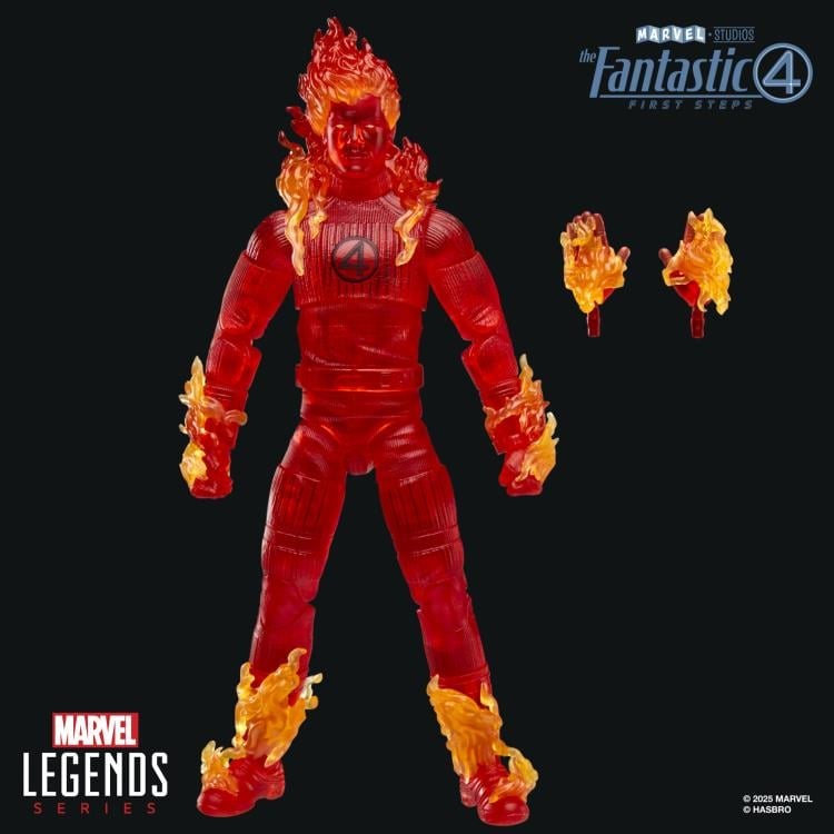 Hasbro Marvel Legends The Fantastic Four: First Steps Human Torch Action Figure - View 9