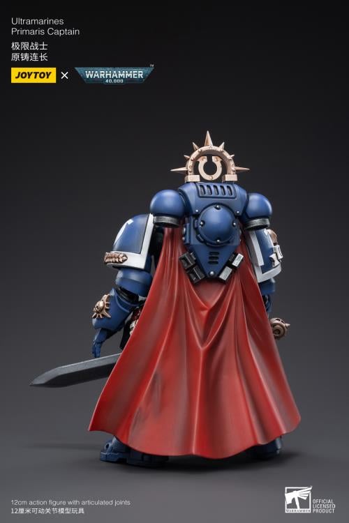 JoyToy Warhammer 40K Ultramarines Primaris Captain 1/18 Scale Action Figure - View 8