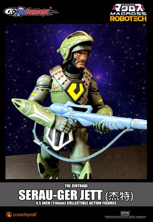 Kitzconcept Macross Serau-Ger Jett 4.5-Inch Action Figure - View 6