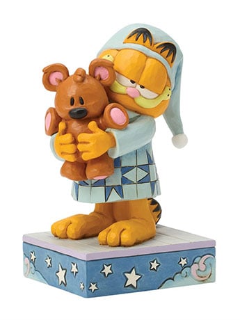 Enesco Jim Shore Garfield Sleepy Garfield with Pooky Figurine 5.5-Inch