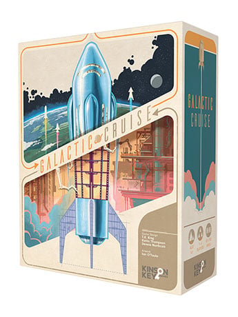 Kinson Key Games Galactic Cruise Tabletop Board Game