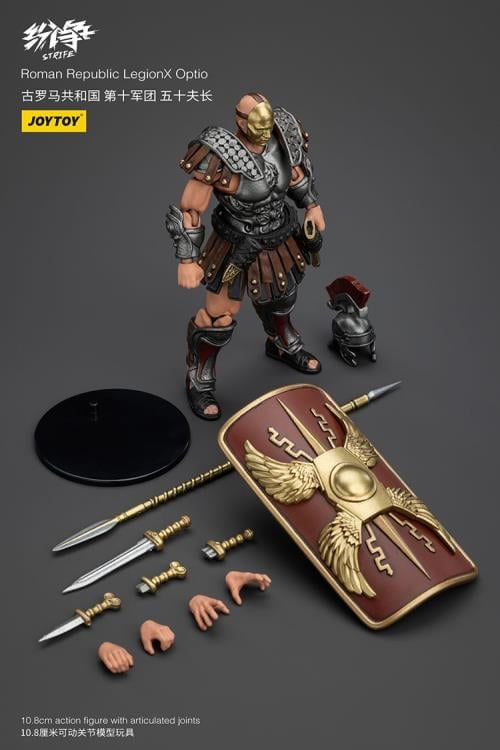 JoyToy Strife Roman Republic Legion X Optio 1/18 Scale Plastic Action Figure - View 9