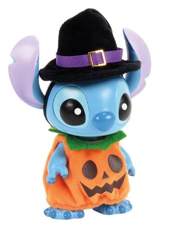 Enesco Lilo & Stitch Grand Jester Stitch Halloween Pumpkin Figurine 4.5-Inch