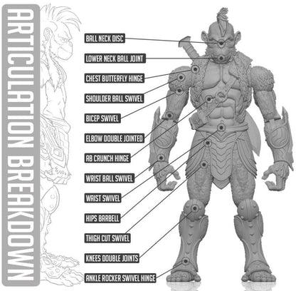 Spero Studios Animal Warriors of the Kingdom Primal Collection Pale 6.5-Inch Action Figure - View 10