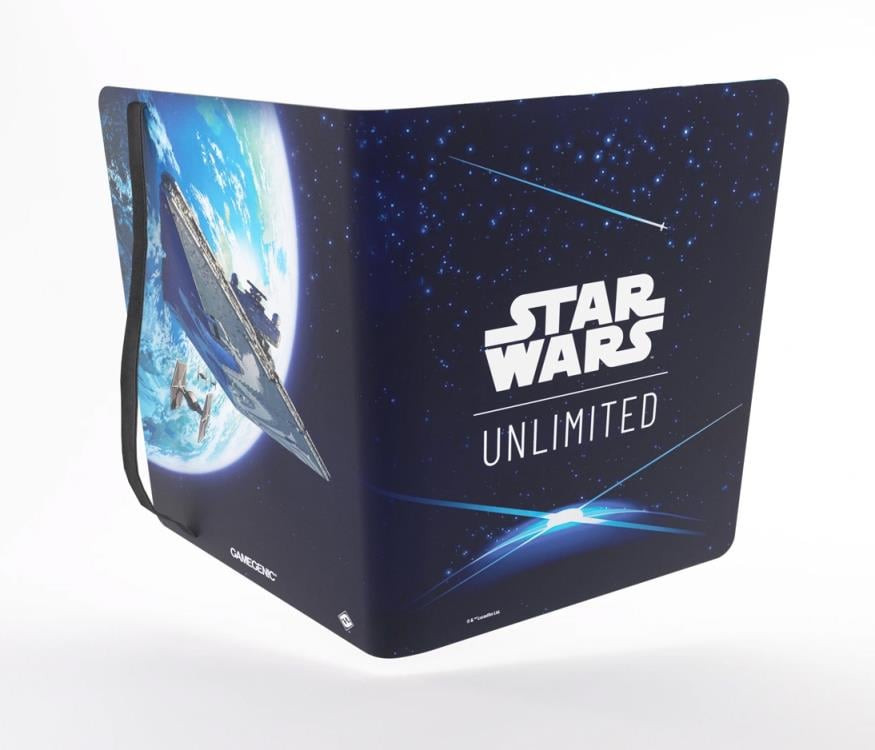 Gamegenic Star Wars: Unlimited Card Back Blue Casual Trading Card Album, Polypropylene - View 8