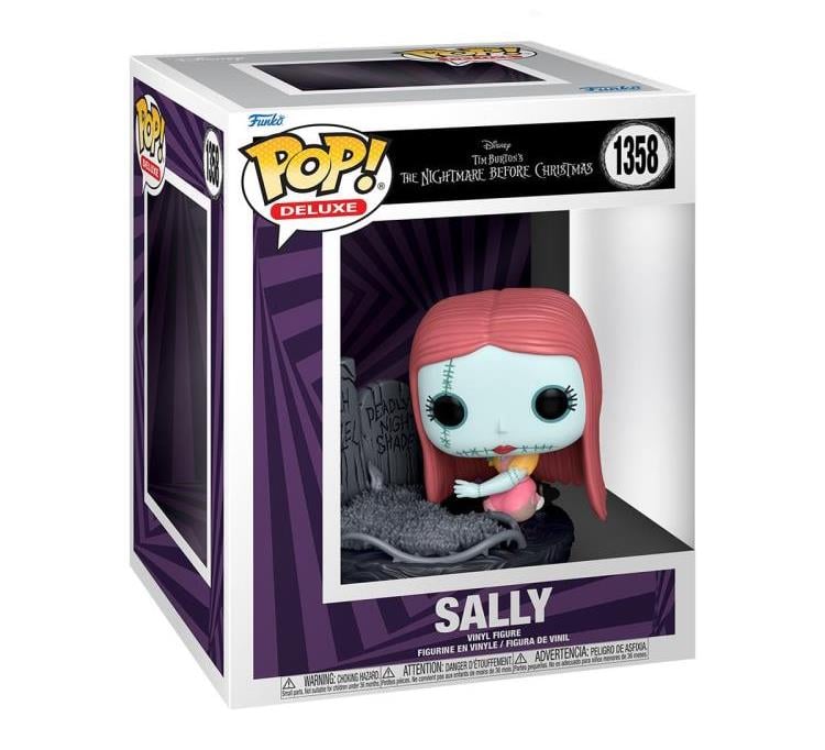Funko Pop! Deluxe The Nightmare Before Christmas 30th Anniversary Sally with Gravestone Vinyl Figure - View 3