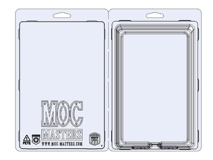 MOC Masters 6-Inch x 9-Inch Cardback UV Protective Case Ten-Pack - View 2