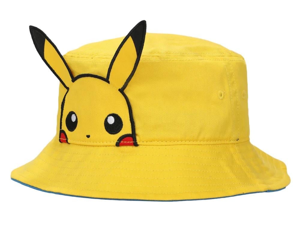 Bioworld Merchandising Pokemon Pikachu Big Face Bucket Hat - View 3