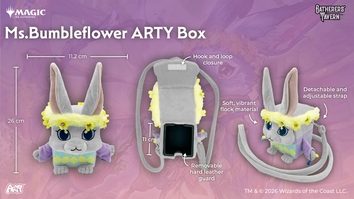 Gatherers' Tavern Magic: The Gathering ARTY Series Ms. Bumbleflower Deck Box (5-Inch) - View 6