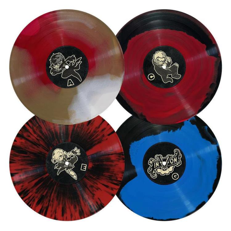 iam8bit Persona 5 Tactica Game Soundtrack Vinyl 4XLP Box Set - View 4