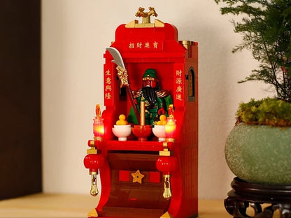Kuzao Studio Three Kingdoms God of Wealth (Middle Great Guan Gong Ver.) Oblation Table Accessory Set - View 2