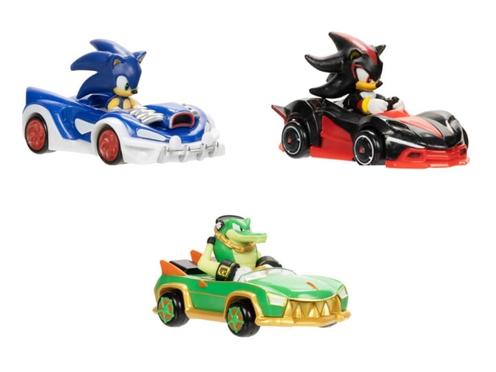 Jakks Pacific Sonic the Hedgehog Wave 4 Die-Cast 1/64 Scale Vehicles Set of 3 - View 2
