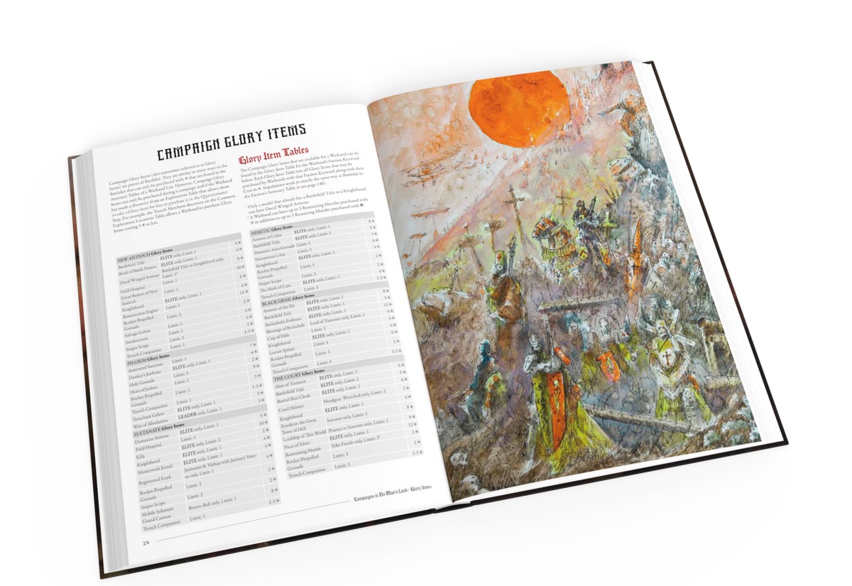 Archon Studios Trench Crusade Rulebook for the Tabletop Miniatures Wargame - View 3
