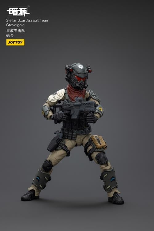 JoyToy Dark Source Stellar Scar Assault Team Gravelgold 1/18 Scale Action Figure - View 10