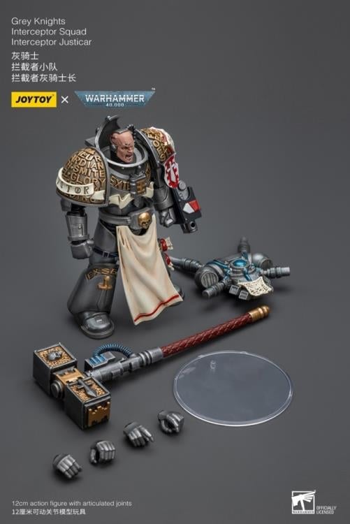 JoyToy Warhammer 40K Grey Knights Interceptor Squad Interceptor Justicar 1/18 Scale Action Figure - View 10