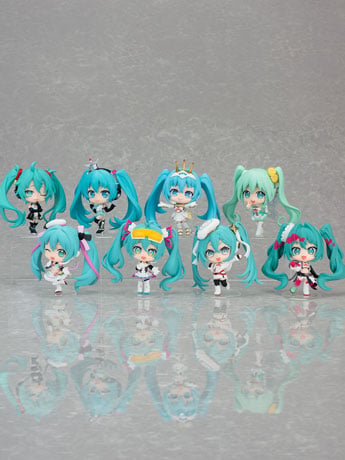 Good Smile Vocaloid Hatsune Miku Blind Box Series Racing Miku All Stars Figure Collection Vol.2 Boxed Set of 8 Figures