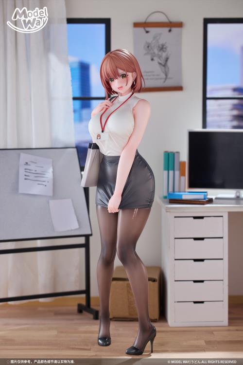 ModelWay Udon Illustration OL-chan 1/6 Scale Figure 11-Inch - View 3