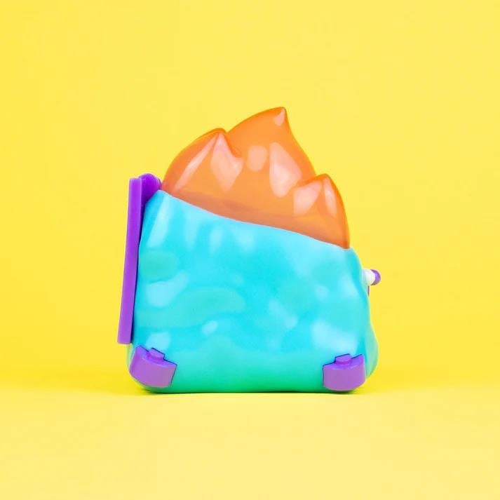 100% Soft Dumpster Fire GlanderCo 3.5-Inch Vinyl Figure - View 9