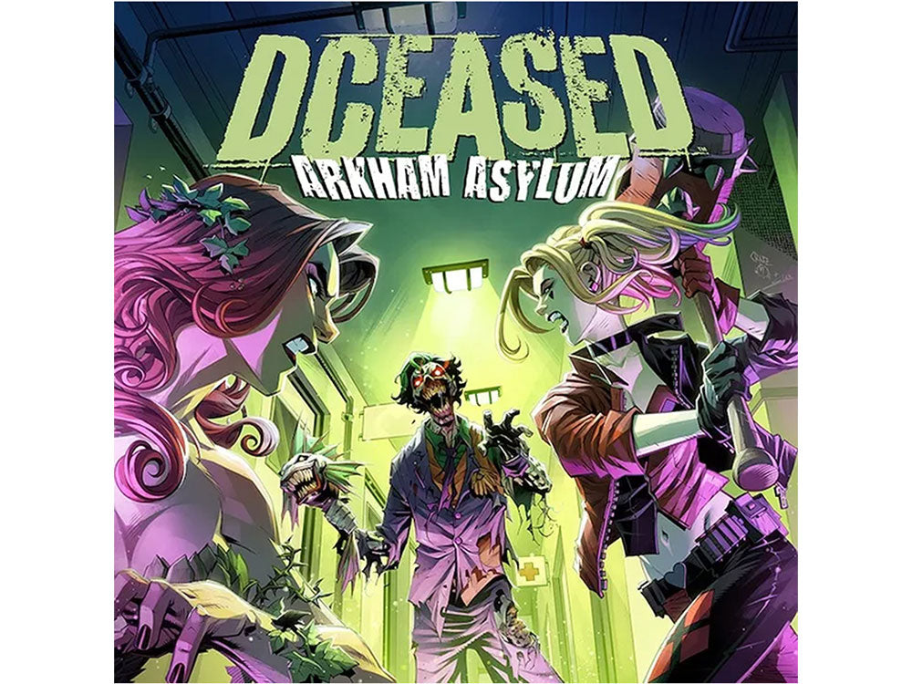 CMON DC Comics DCeased: Arkham Asylum Board Game with Joker - View 2