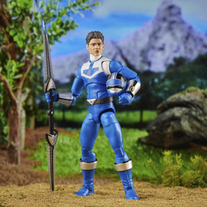 Hasbro Power Rangers Time Force Lightning Collection Deluxe Blue Ranger and Vector Cycle Set - View 3