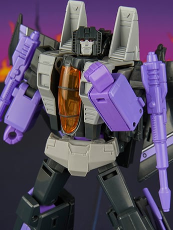 Hasbro The Transformers: The Movie Studio Series 86 Voyager Class Skywarp Plastic Action Figure