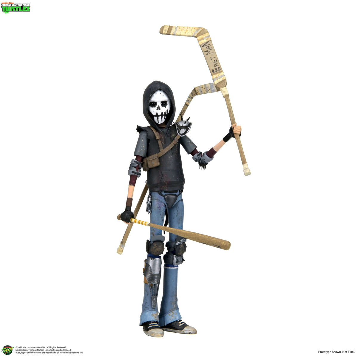 NECA Teenage Mutant Ninja Turtles (2012) Ultimate Casey Jones Plastic Action Figure - View 9
