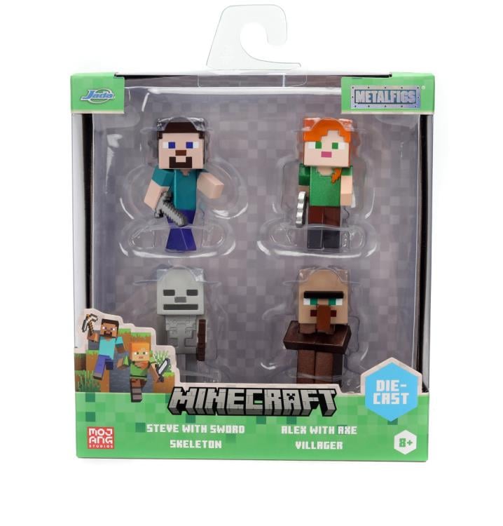 Jada Toys Minecraft MetalFigs 2.5-Inch Mini Figure Four-Pack - View 8