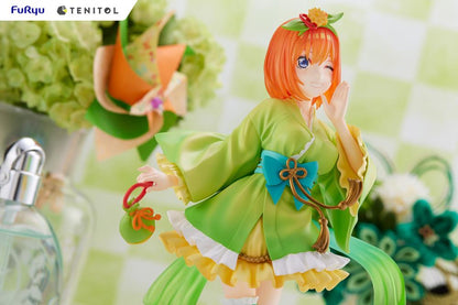FuRyu The Quintessential Quintuplets Tenitol Yotsuba Nakano (Mini Skirt Yukata Ver.) Figure, 8.66-Inch - View 6