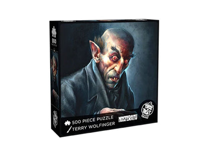 Trick or Treat Studios Nosferatu Count Orlok 500-Piece Jigsaw Puzzle - View 4