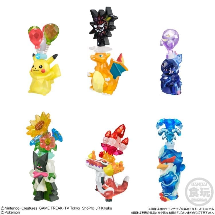 Bandai Pokemon Kids Terastal Box of 12 Random Vinyl Figures - View 3