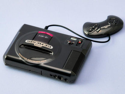 Square Enix Products Sega Hardware Series Bright Arts Gallery Genesis Console Zinc Alloy Piece - View 3