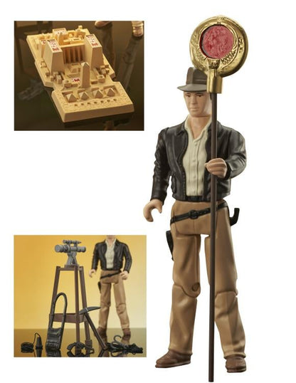 Diamond Select Toys Raiders of the Lost Ark Indiana Jones SDCC 2023 Exclusive Jumbo Figure Playset, 12-Inch - View 9