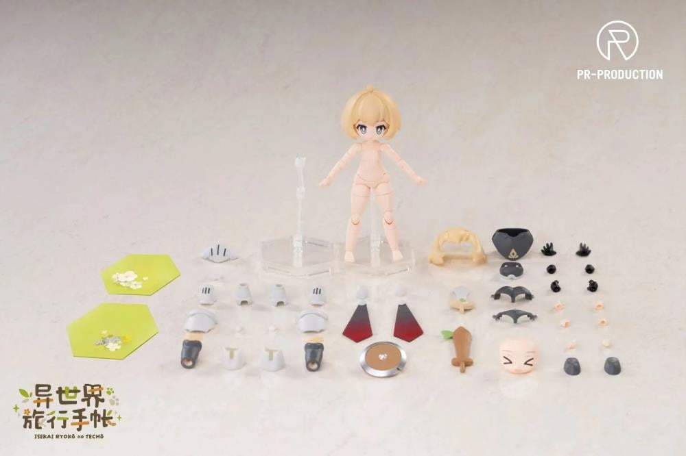 PR-Production Isekai Travel Notebook 01 Novice Warrior Renee Brown Model Kit - View 11