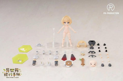 PR-Production Isekai Travel Notebook 01 Novice Warrior Renee Brown Model Kit - View 11