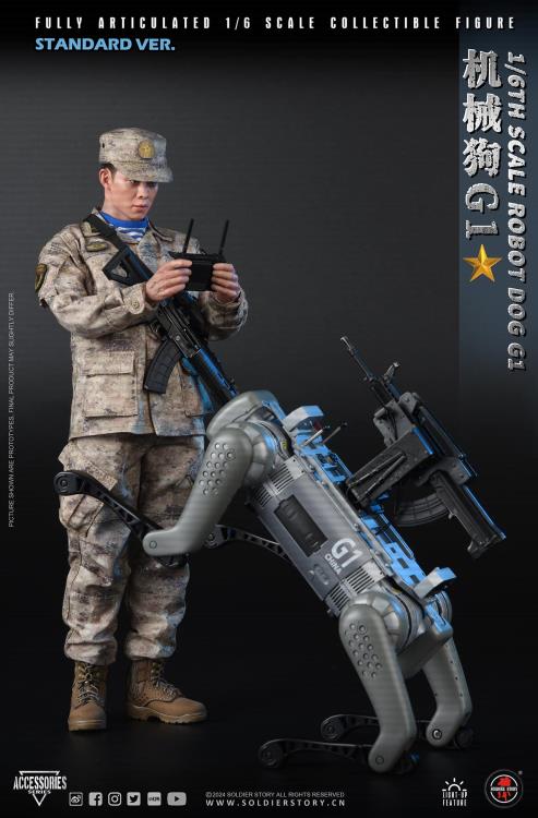 Soldier Story Robot Dog Standard Ver. 1/6 Scale Plastic Figure - View 17