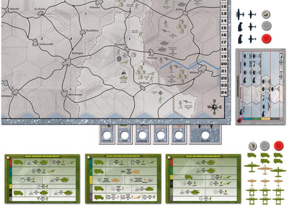 Renegade Game Studios Axis & Allies: Battle of the Bulge Strategy Board Game - View 6