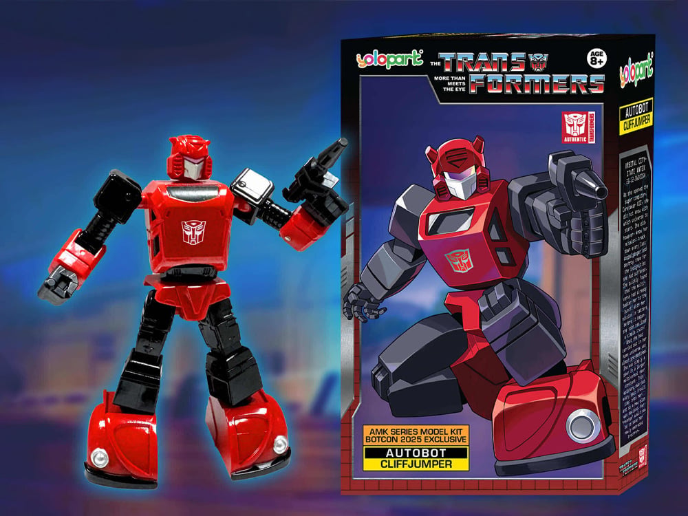 Yolopark Transformers Cliffjumper BotCon 2025 Exclusive Advanced Model Kit in Plastic - View 2