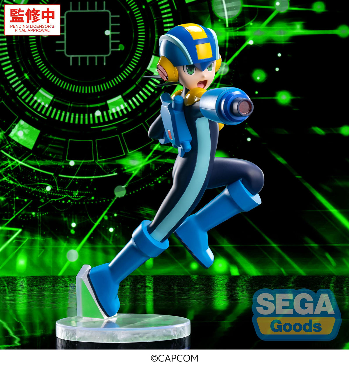 Sega Mega Man Battle Network Luminasta Mega Man 8.7-Inch Figure - View 4