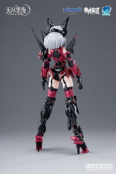 Eastern Model A.T.K. Girl Endless Night Vampire Camilla 1/12 Scale Model Kit, 6.69-Inch - View 7
