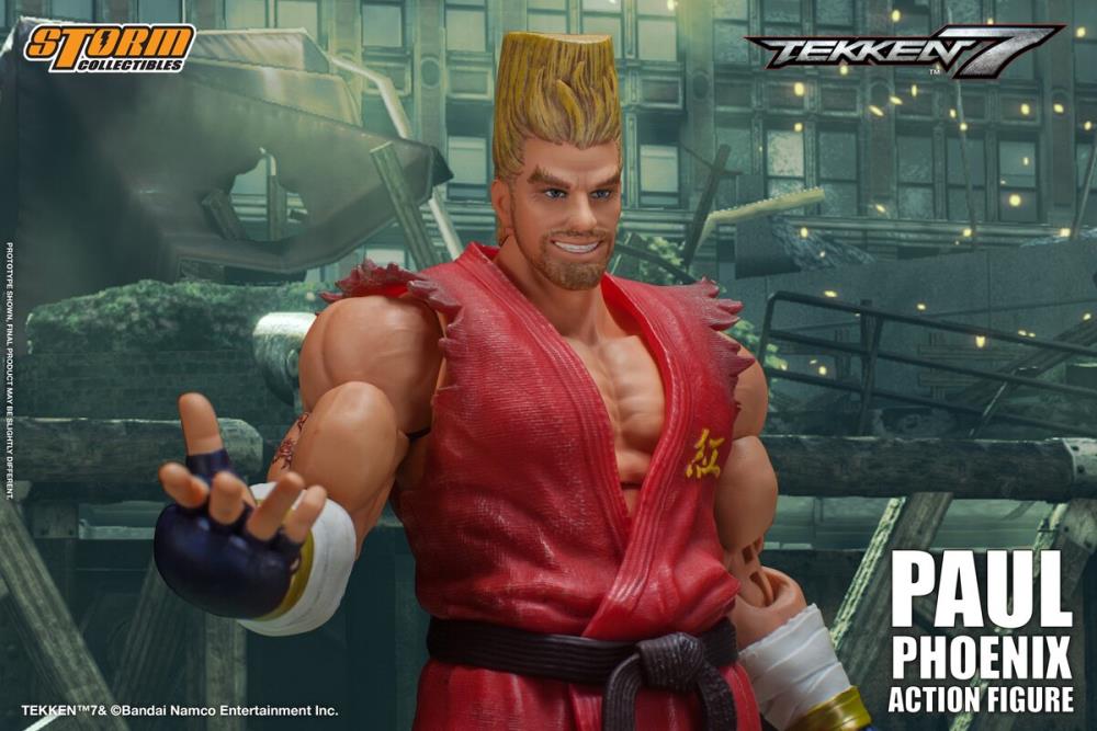 Storm Collectibles Tekken 7 Paul Phoenix 1/12 Scale Action Figure - View 18