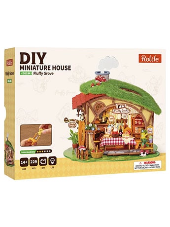Rolife Fluffy Grove DIY Miniature House Build-It-Yourself Model Kit