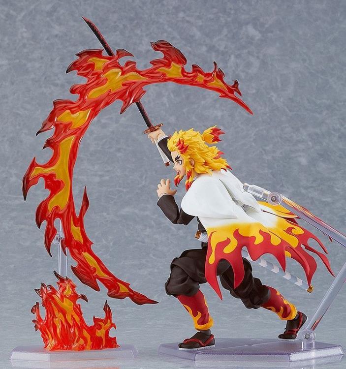 Max Factory Demon Slayer: Kimetsu no Yaiba figma No.553 Rengoku Kyoujurou 6-Inch Action Figure - View 7