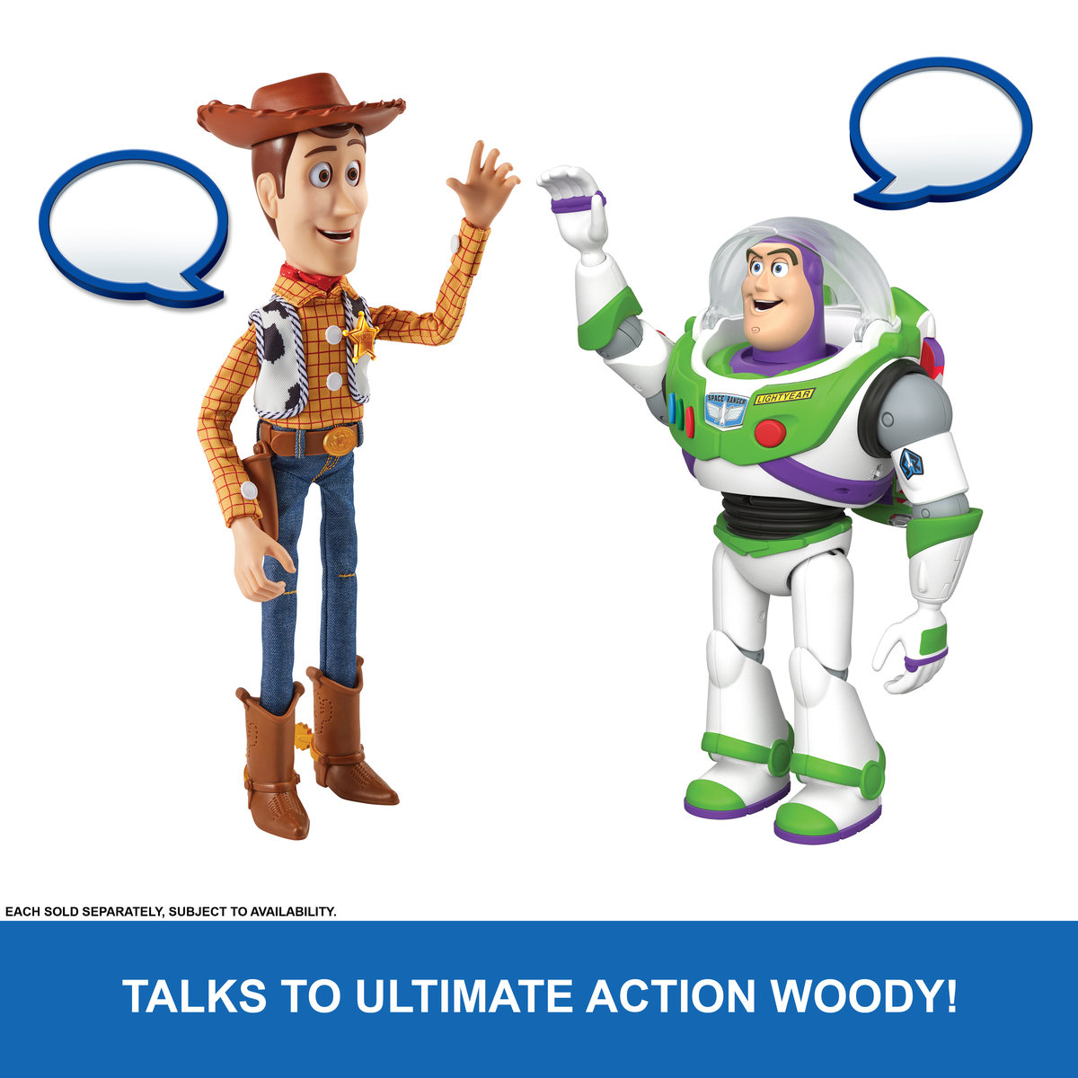 Mattel Toy Story Ultimate Action Buzz Lightyear 12-Inch Plastic Action Figure - View 20