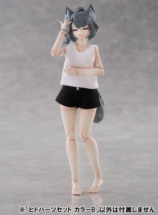 Aoshima KemoPla Human Parts Set Color B Model Kit (ABS and PVC) - View 7