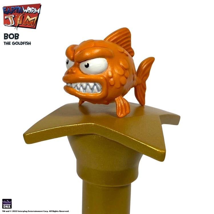 Premium DNA Earthworm Jim Bob the Killer Goldfish and #4 1/12 Scale Figure Set - View 13