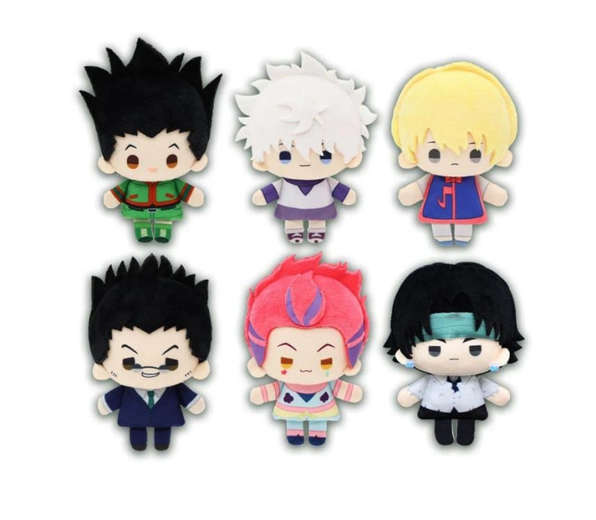 Nullset Hunter x Hunter Konzi Hanging Box of 6 Random 4-Inch Plushies - View 3